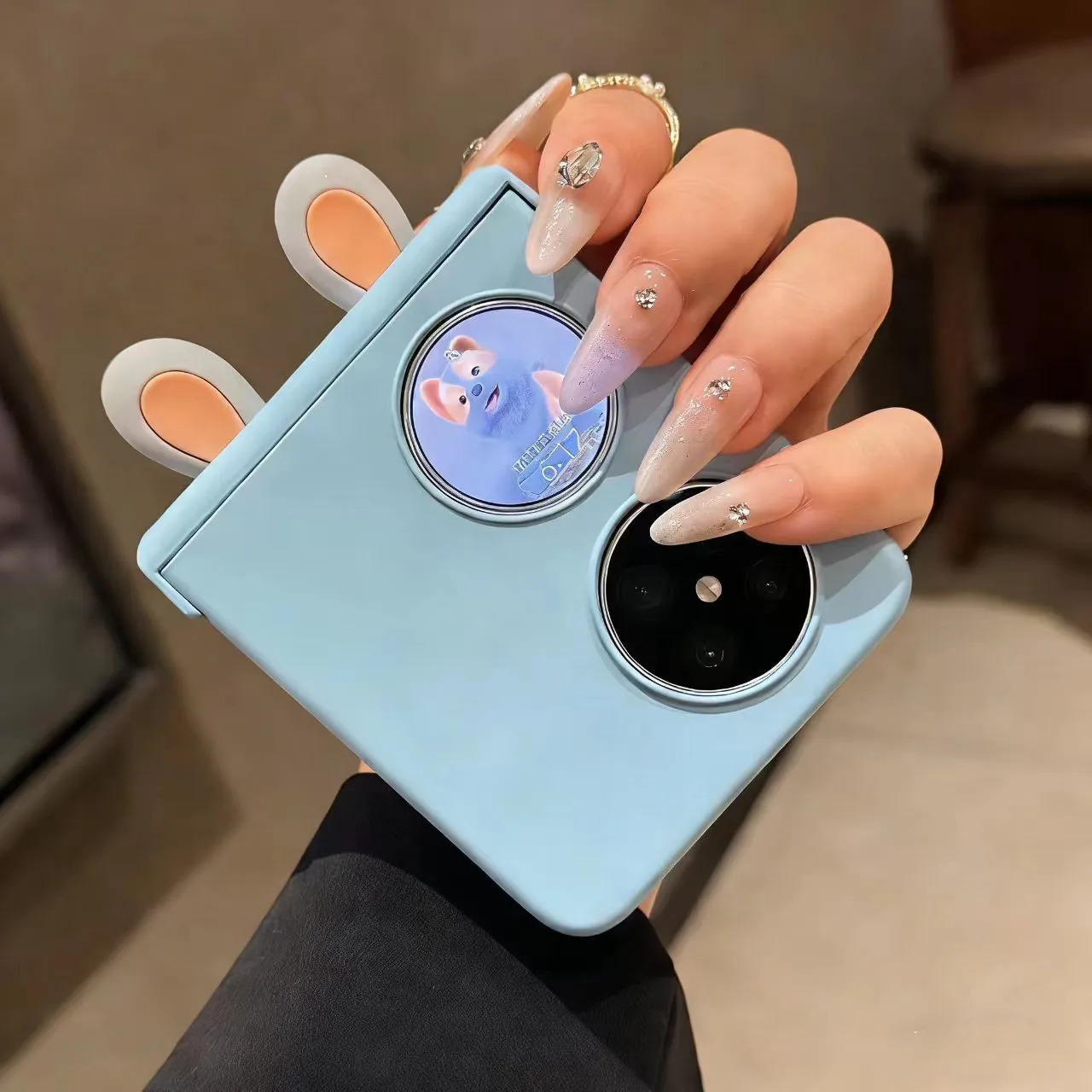 Adorable Fox Ears Hinge Protection Case