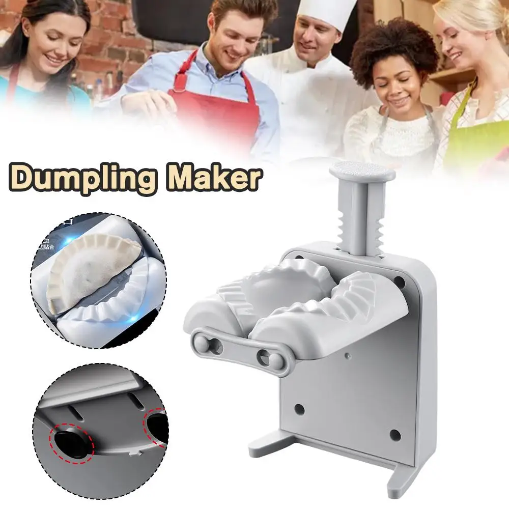

New Dumpling Machine Press Maker Mould Manual Wrapper Making Accessories Tools Kitchen Skin Dumpling Mold Plastic Dough Pre X1B8