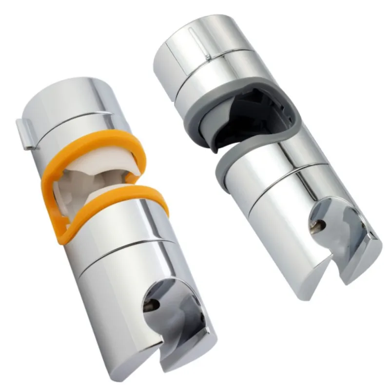 

Universal Adjustable Shower Slide Rail Bar Holder Clamp Holder Bracket for 18~25mm Shower Replacement Bathroom Accessories
