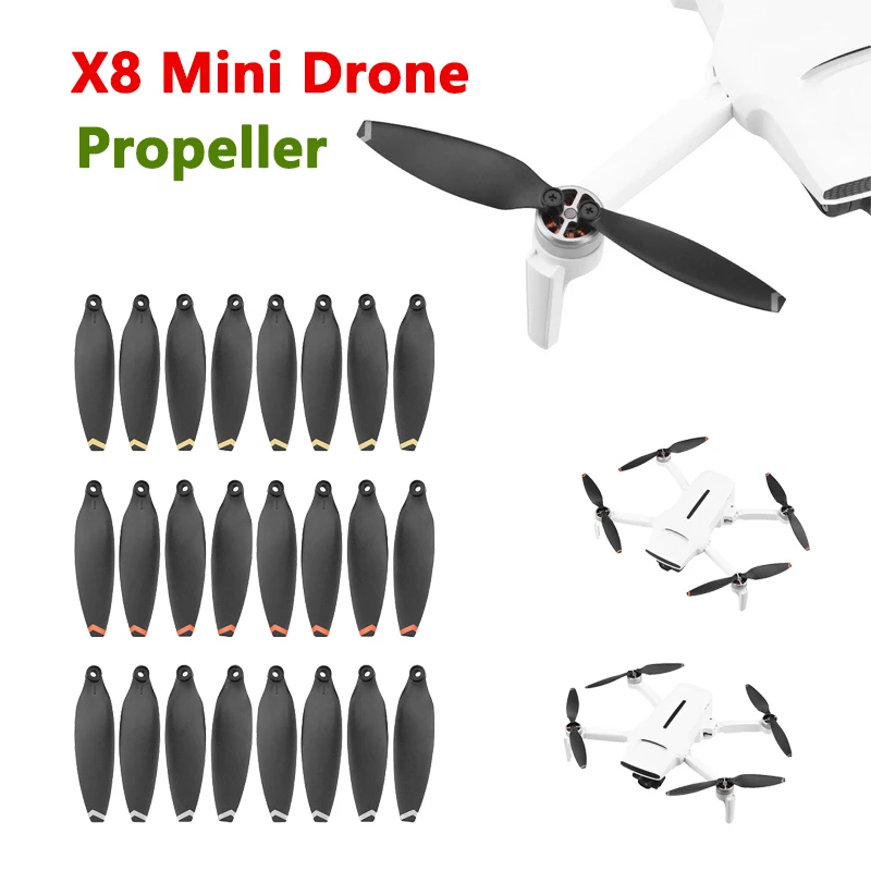 

X8 Mini Propellers Maple Leaf Wing Spare Part RC Dronew FIMI X8 mini Quadcopter Blade Rotor Replacement Accessory