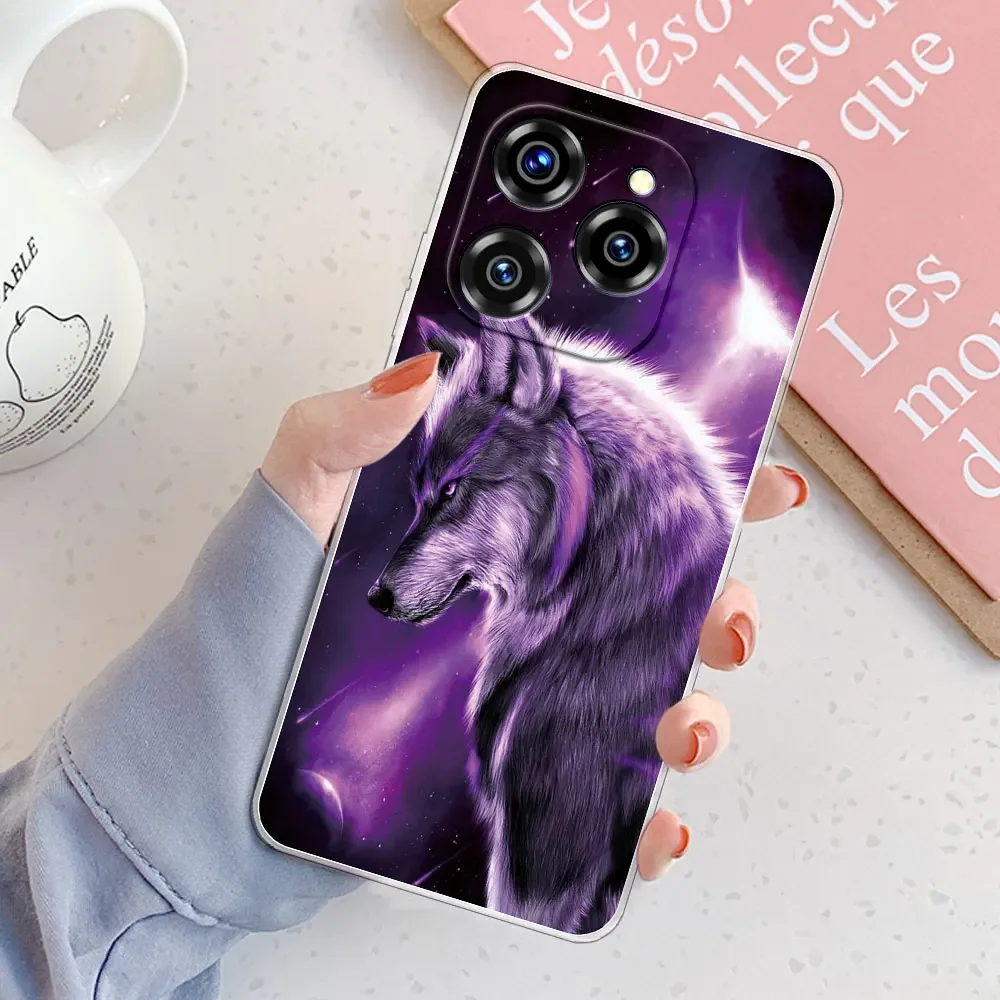 Clear Shockproof Silicone Phone Case - Fashionable Soft TPU Back Cover