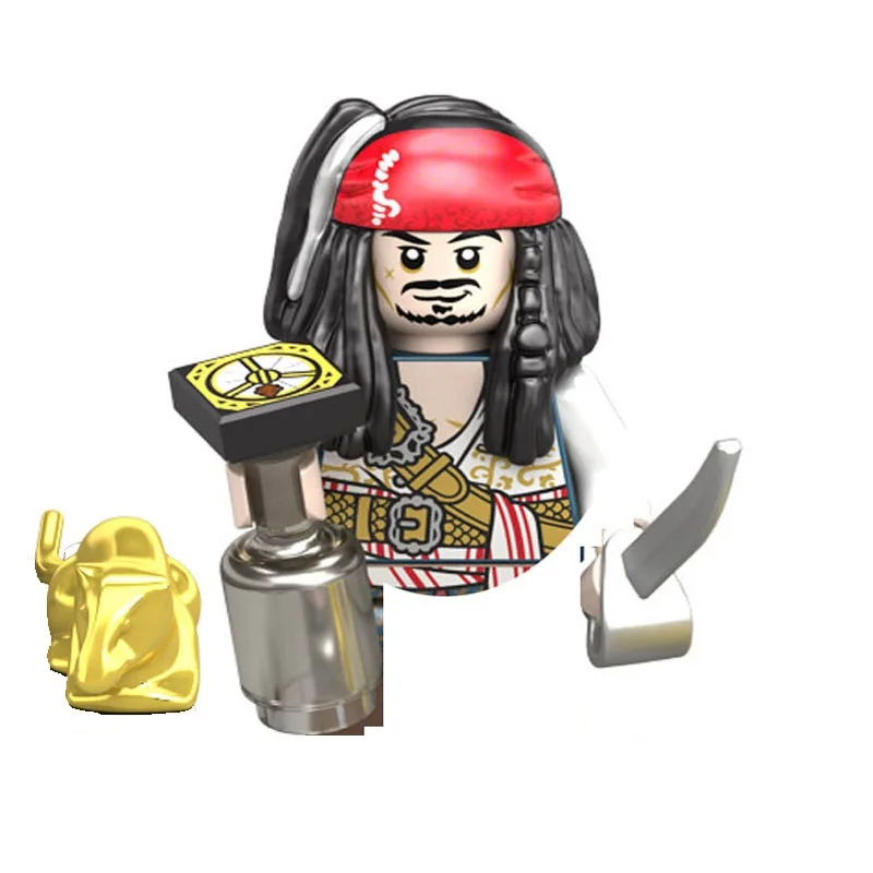 Pirate Shark Animal Blocks - Creative Building Toy Set