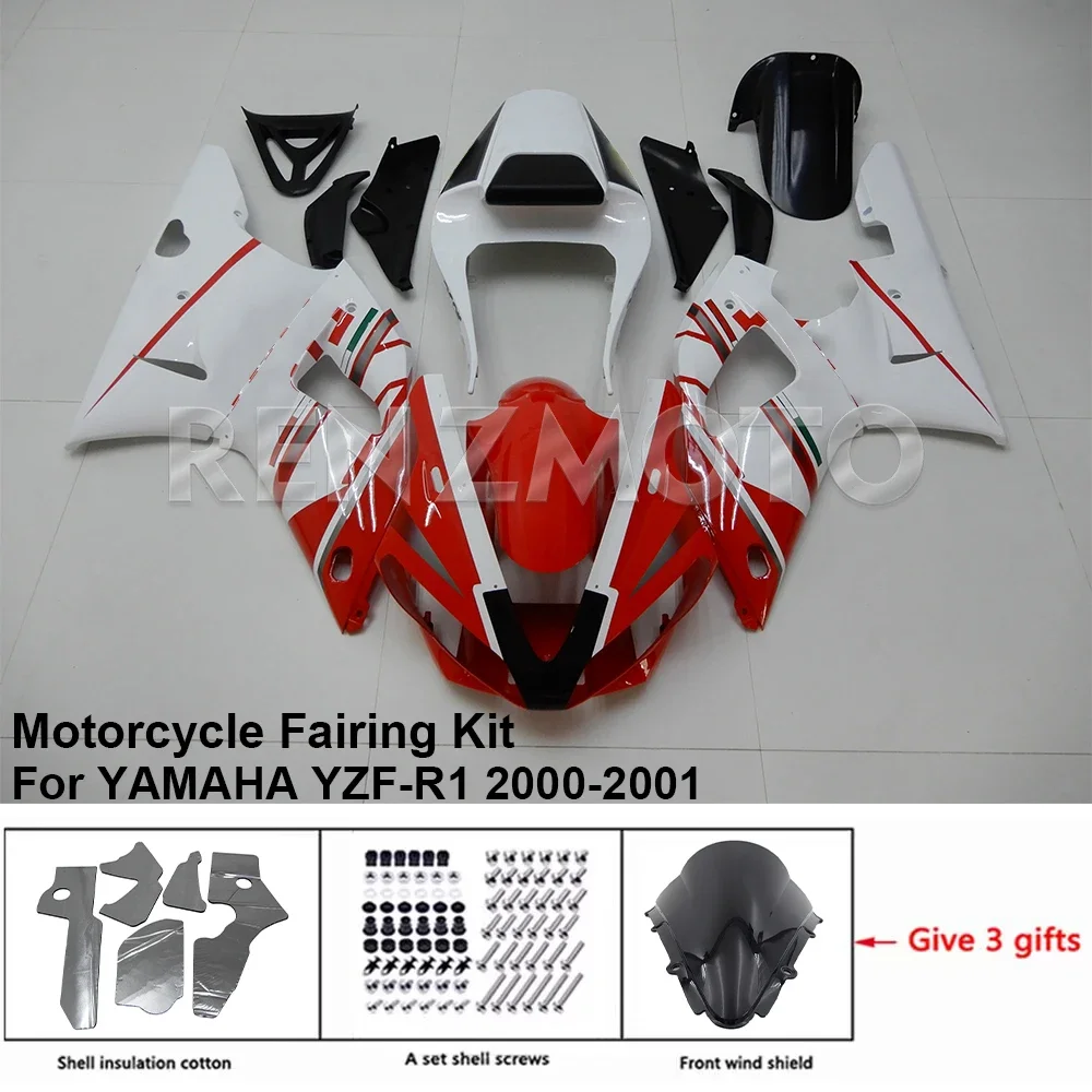 

For YAMAHA YZF R1 2000-2001 Fairing R/Z 1R106 Motorcycle YZF-R1 Set Body Kit decoration Plastic Guard Plate Accessories Shell