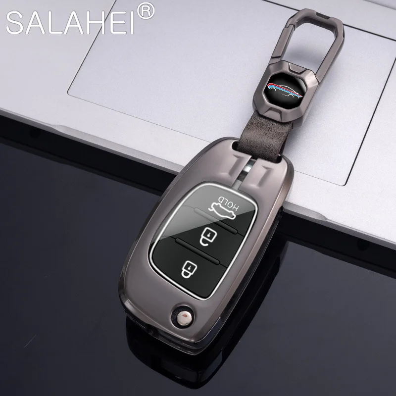 

Car Key Cover Case Shell Holder For Hyundai Tucson Santa Fe Rena Sonata Elantra Creta Ix35 Ix25 I10 I30 I40 Verna Sport Keychain