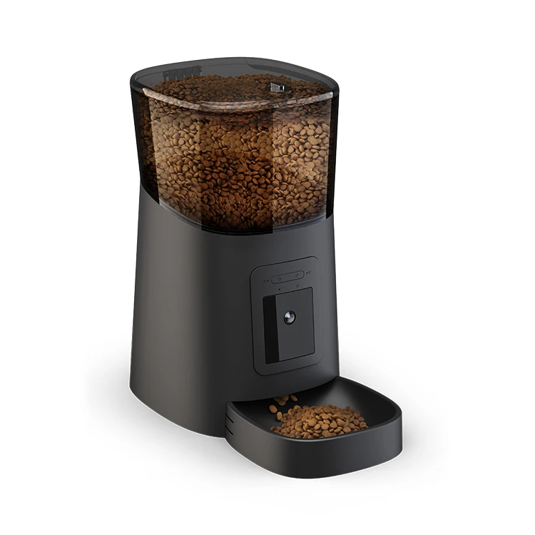 

6L Auto Camera Pet Food Bowl Phone Control Cat Automatic Feeder Bowl Smart Dog Food Feeder