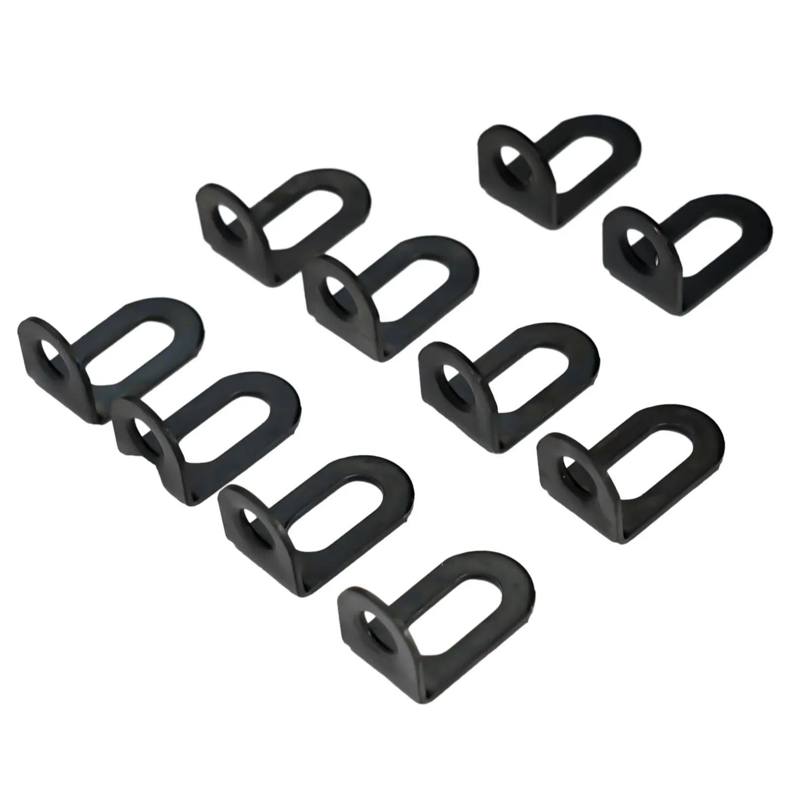 10pcs Stainless Steel Corner Brackets Right Angle L Shape Brace Bracket Black Adjustable Small Corner Code Furniture Hardware