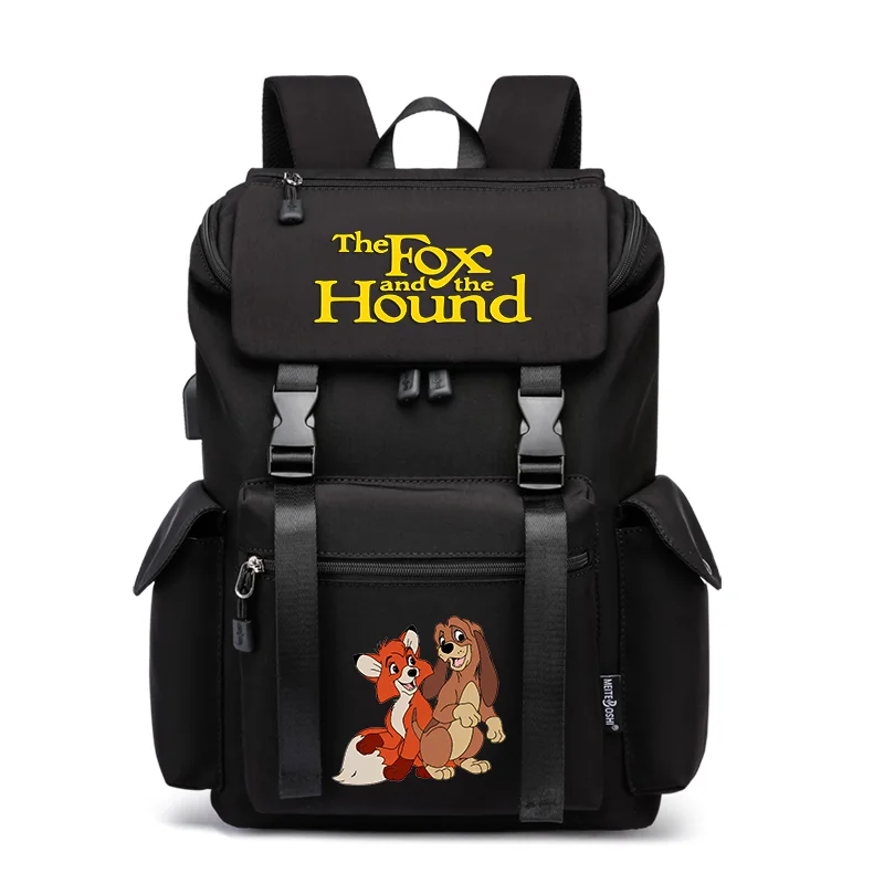 

Школьный портфель Fox and Hound с USB-зарядкой, вместительные сумки для книг, водонепроницаемый дорожный Повседневный ранец для ноутбука для подростков, женщин и мужчин