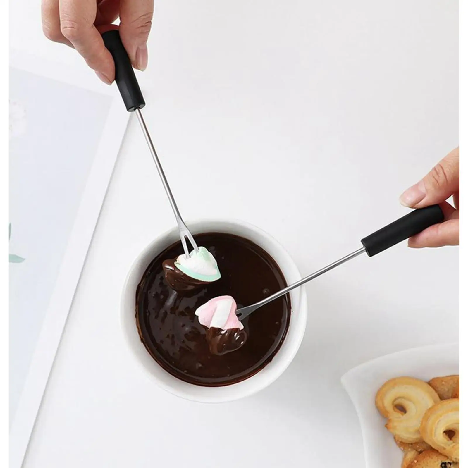 Tea Light Porcelain Melting Pot Chocolate Melter Chocolate Fondue Pot Ceramic Hot for Candy Dessert Dining Broth Engagement