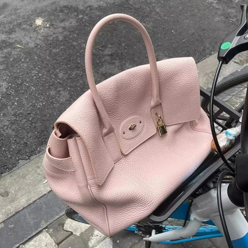

Y2k Vintage Korean Harajuku Elegant Pink Tote Bag PU Leather Handbags Aesthetic Kawaii Purses Underarm Cute Shoulder Bags Women