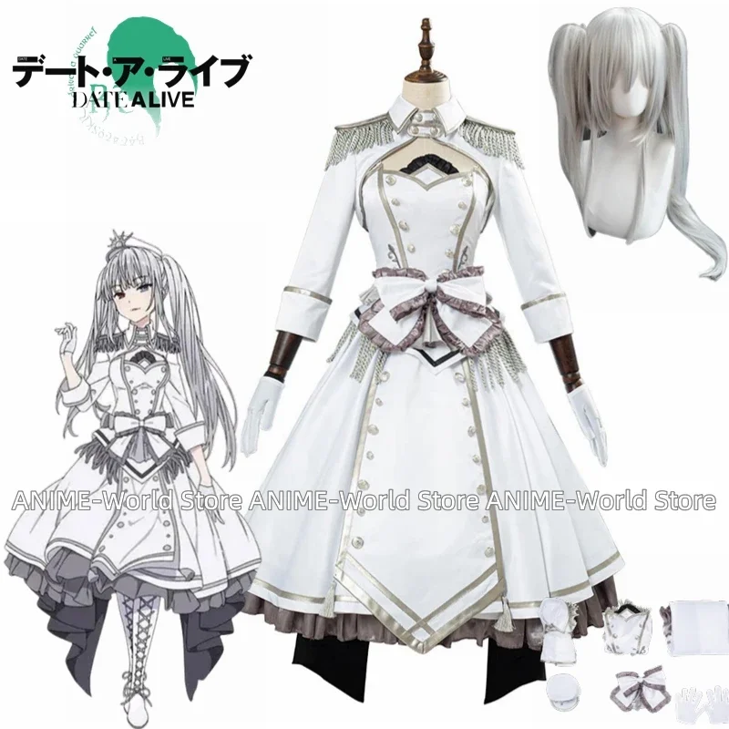 

Anime DATE A LIVE Tokisaki Kurumi Gorgeous Lolita Dress Cosplay Costume Halloween Suit For Women
