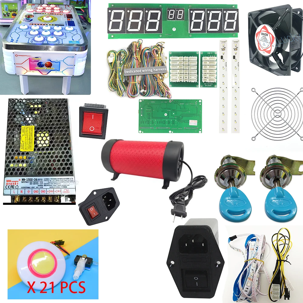 Fai Da Te Naughty Bean Machine A Gettoni Indoor Amusement Equipment Hit Hammer Game Machine Arcade Machine Board Con Fili Arcade