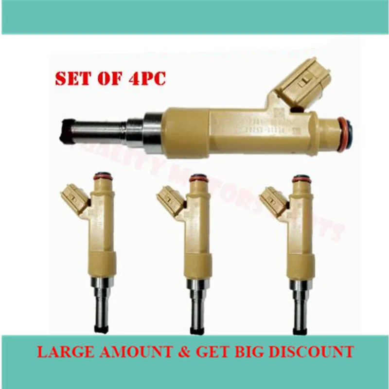4pcs Original New Brand Fuel Injectors for 09 17 Toyota for Corolla