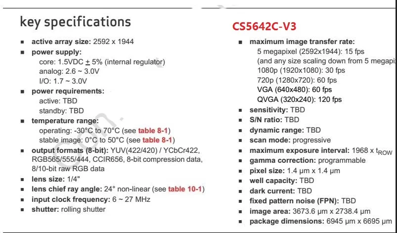 TSL1401CL 128 x 1 lineares CCD-Kamera-Sensor-Array, Ultra-Weitwinkelobjektiv, 120 Grad, 128 x 1 Schwarz-Weiß-Linien-Tracking-Modul – Detail 6
