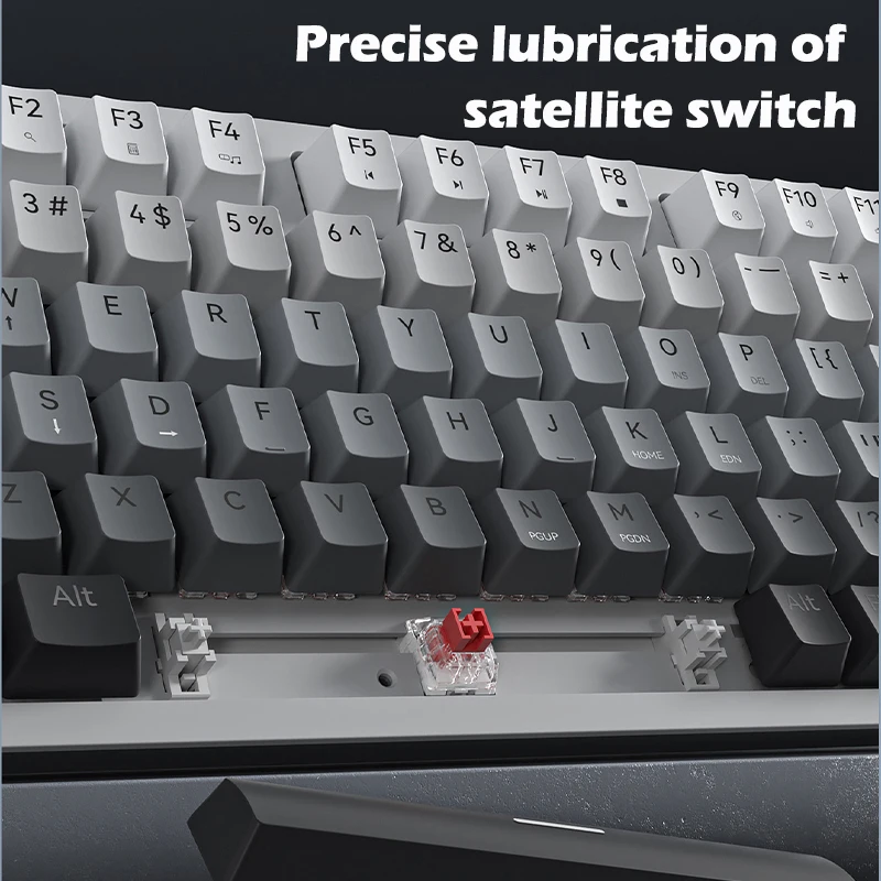 ZIFRIEND ZA94 94 Keys Gradient Color Mechanical Keyboard LED