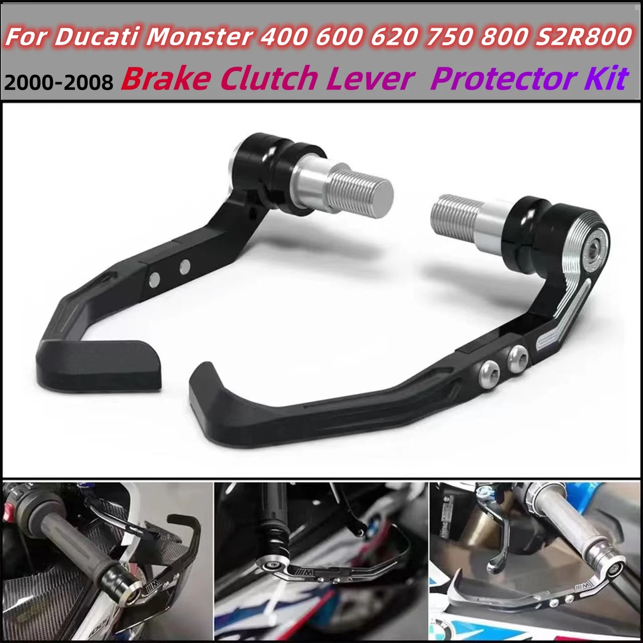 

Комплект для защиты рычага тормоза и сцепления мотоцикла для Ducati Monster 400, 600, 620, 750, 800, S2R800, 2000-2008