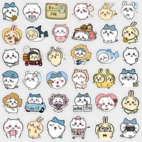 100pcs Kawaii Jiikawa Cartoon Stickers Decorative Desk Laptop Scrapbook Luggage Stationery Cute Graffiti Sticker for Kids Gift 4