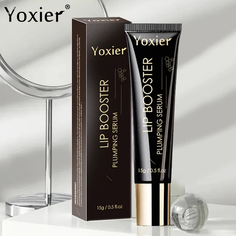 Lip Booster Plumping Serum Instant Volumising Essence Repair Reduce Fine Lines Nourish Enhancer Vitamin E Beauty Skin Care 15g 6