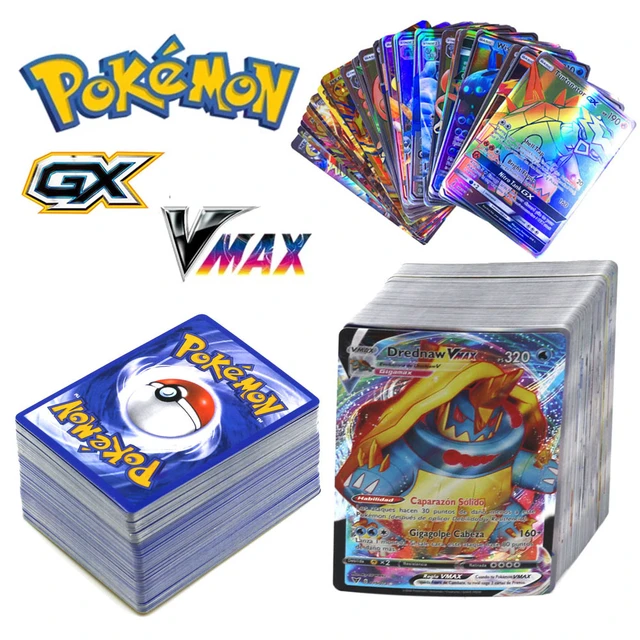 Cartas pokémon brilhantes vstar gx ex vmax v mega tag equipe treinador de  energia charizard pikachu batalha jogo de cartas de negociação crianças  brinquedos presente – os melhores produtos na loja online