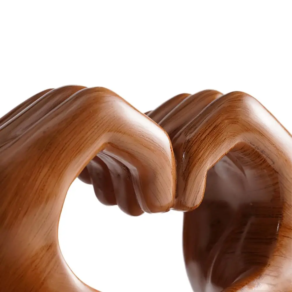 Mother's Day Heart-shaped Resin Statue Gift Light Decoration Room Luxury Desktop Home Living R4h3 5
