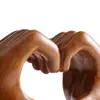 Mother's Day Heart-shaped Resin Statue Gift Light Decoration Room Luxury Desktop Home Living R4h3 5