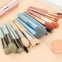 8Pcs Portable Makeup Brush Eyeshadow Foundation Blending Make up Soft Fluffy Cosmetics Concealer Makeup Brush Make Up Supplies 3