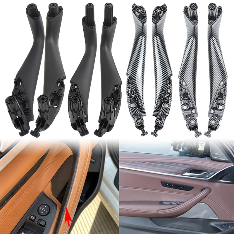 SPAMFAFGHQ Türgriffabdeckungen Für BMW 5er G30 G38 - 4x Schwarz Innenverkleidung