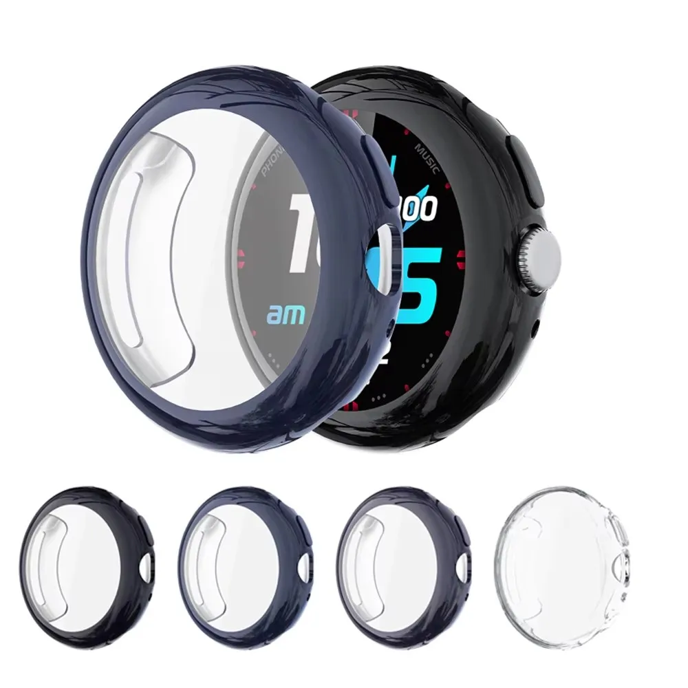 TPU Screen Protector Case -  Anti-Scratch Protective Cover for Pixel Watch Accessories