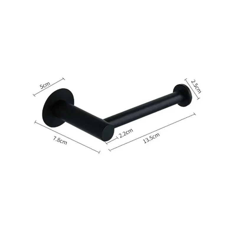 Toilet Wall Mount Toilet Paper Holder Stainless Steel Bathroom Kitchen Roll Paper Accessory Tissue Towel Accessories Holders