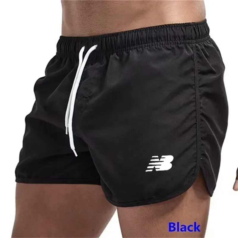 Men's and Women's Quick Drying Swimsuits, Oversized Hot Polyester Luxury Beach Clothing, Fitness and Running Shorts,