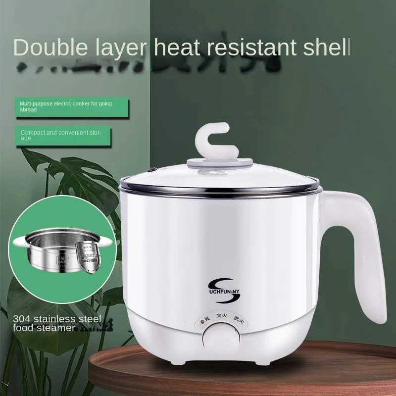 

110v Electric Cooker Small Appliance Export Student Mini Portable Kitchen hotpot pot cooker automatic fry