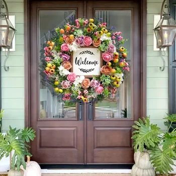 Spring Summer Wreath 1