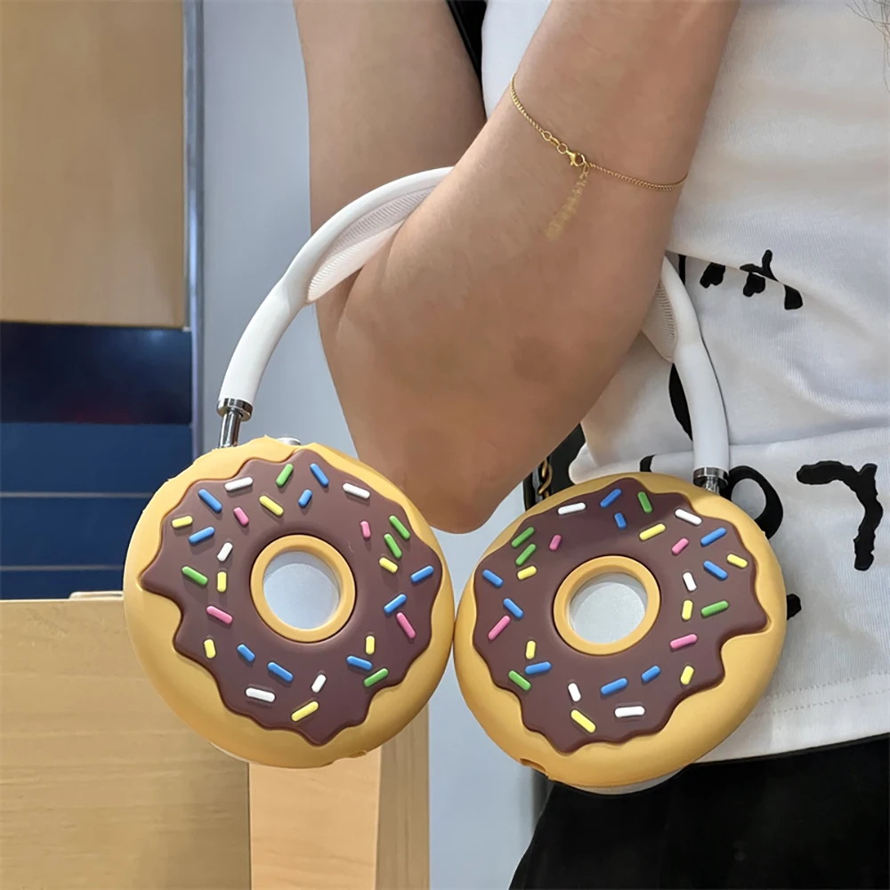Cartoon Cute Donut AirPods Max Case