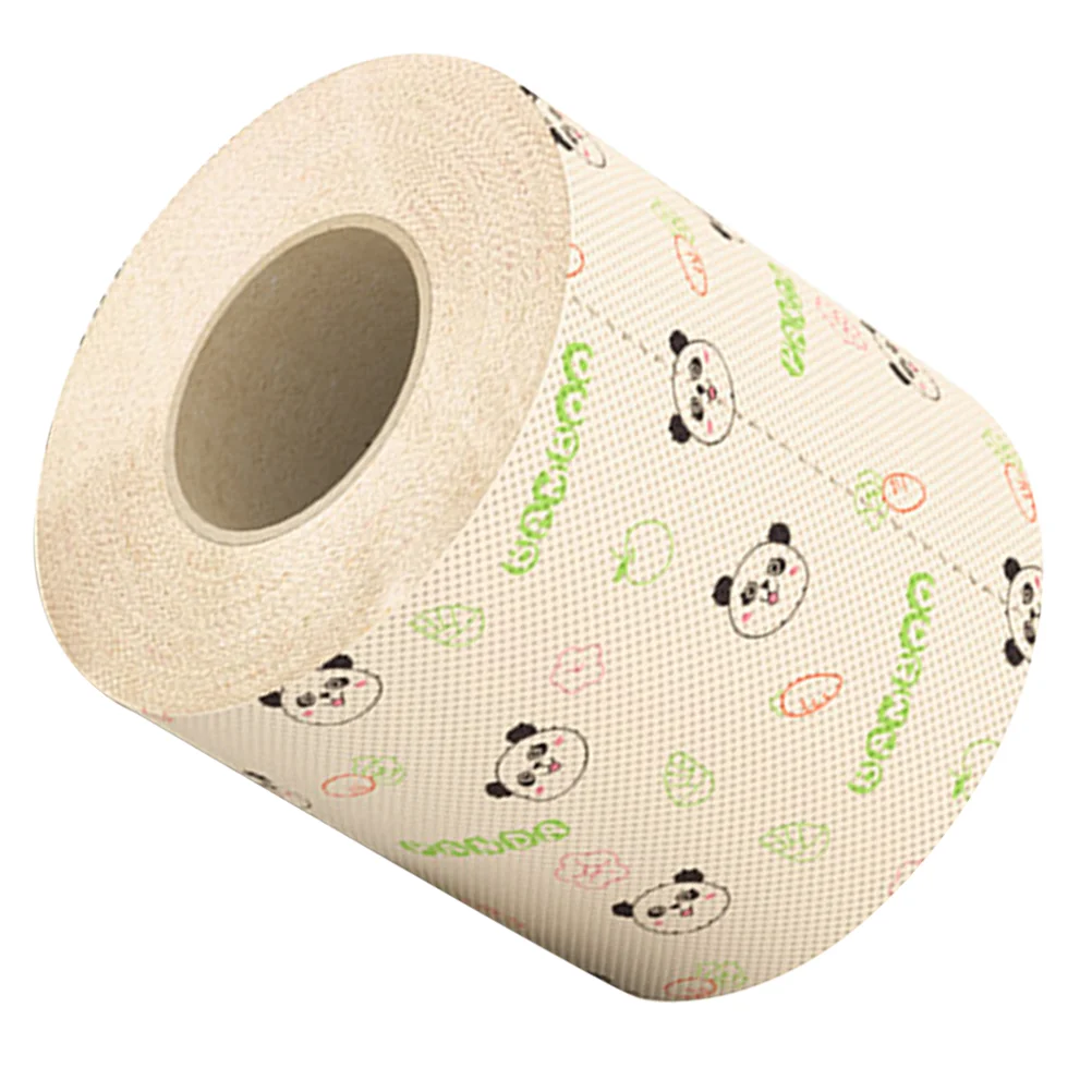Fancy Toilet Paper Novelty Towels Tissues with Printed Pattern Patterned Bamboo