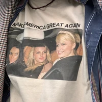 New Style T Shirt Britney Make America Great Again Tees Fashion T Shirt Summer Casual Tops Unsiex Funny Trip T-shirts Streetwear 1