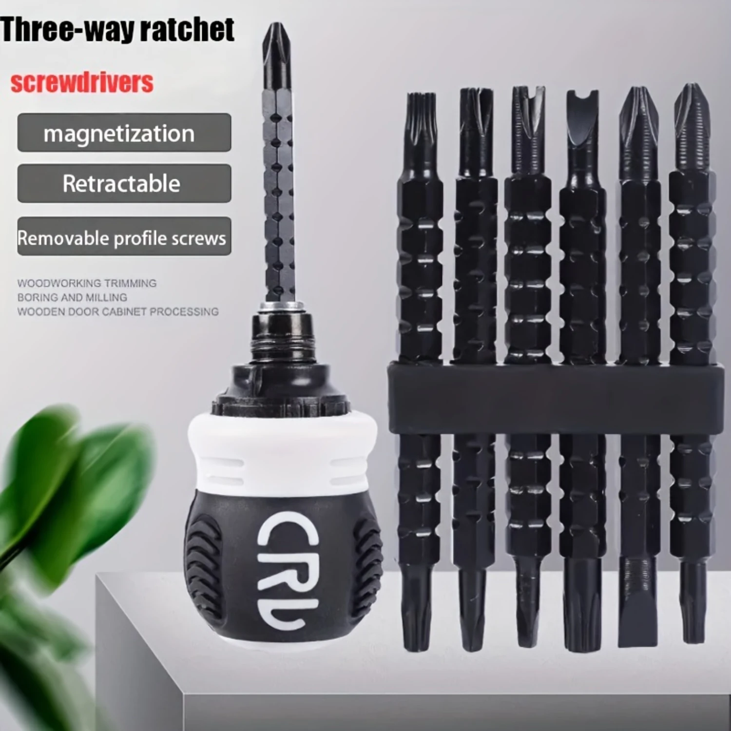 1 세트 래칫 이중 목적 드라이버 세트 |   다중 텔레스코픽 디자인 |   특수 모양의 비트 조합 |   빠르고 효율적인 집