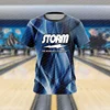 2024 Latest Hot Selling Bowling Men's Sports Shirt T-shirt Daily Indoor Leisure Comfortable Sweating Fashion Short Sleeve Top 1