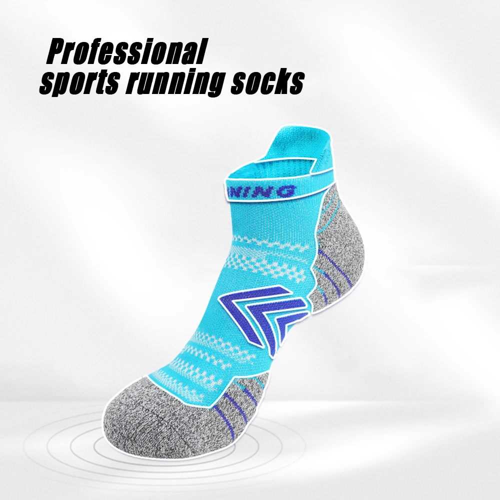 2Pairs Professional Sports High Quality Men&Women Polyester Sports Ankle Socks  Summer Breathable Mesh Casual Athletic Sock