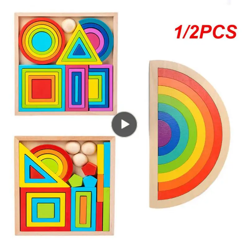 

1/2 шт., детская деревянная головоломка