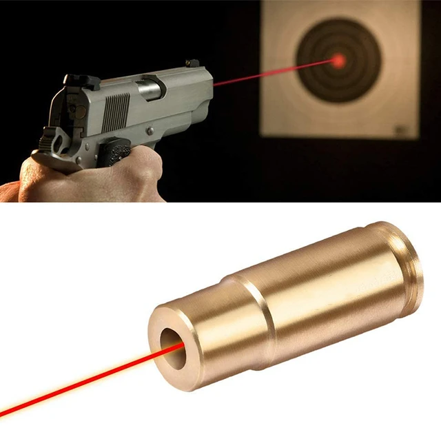 Cartouche de réglage laser rouge calibre .222REM