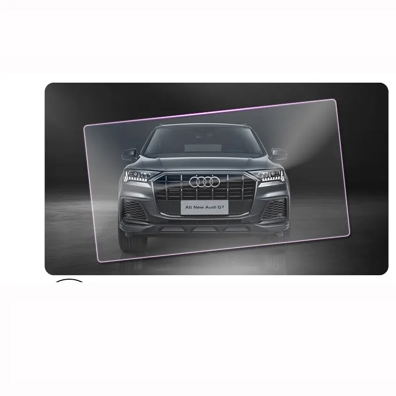 

Car GPS Navigation Protective Film For Audi Q7 Q8 2019 2020 2021 LCD center screen Tempered glass protective film accessories