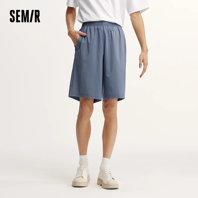 Semir Casual Mid-length Shorts Men 2024 New Summer Version Moisture-wicking, Quick-dry and Easy-to-care-for Shorts 3