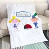 Ben Hollys Little Kingdom Children's Blanket Cartoon Blankets & Throw Blanket Fluffy Cobija Decorative Blankets for Sofa Knee 1