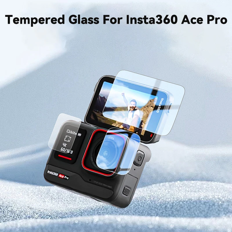 Vetro Temperato Per Insta360 Ace Pro Pellicola Proteggi Schermo Antigraffio Per Insta360 Ace Pro Action Camera Lens Protector