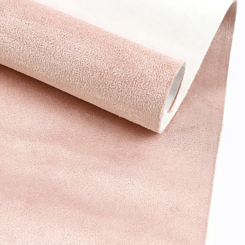 Luxury Suede Self-Adhesive Fabric for Interior Trim & Decor - Versatile Sizes, 0.8mm Thick Velvet Finish