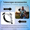2 Pcs 80DX Astronomical Telescope Ring For Main Lens Barrel With An External Diameter Of 90Mm 2