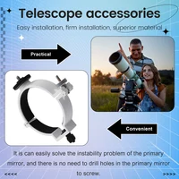 2 Pcs 80DX Astronomical Telescope Ring For Main Lens Barrel With An External Diameter Of 90Mm 2