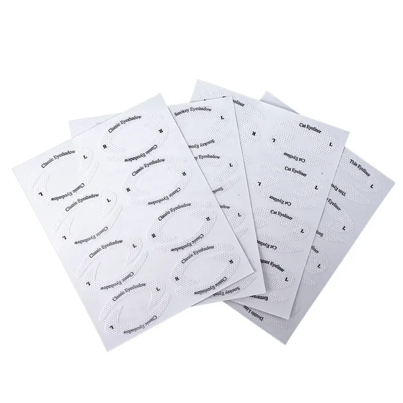Multi Eyeshadow Auxiliary Template Sticker Eye Shadow Lining Eyelash Isolation Sticker Makeup Accessories,makeup tools,eye makeup tools
