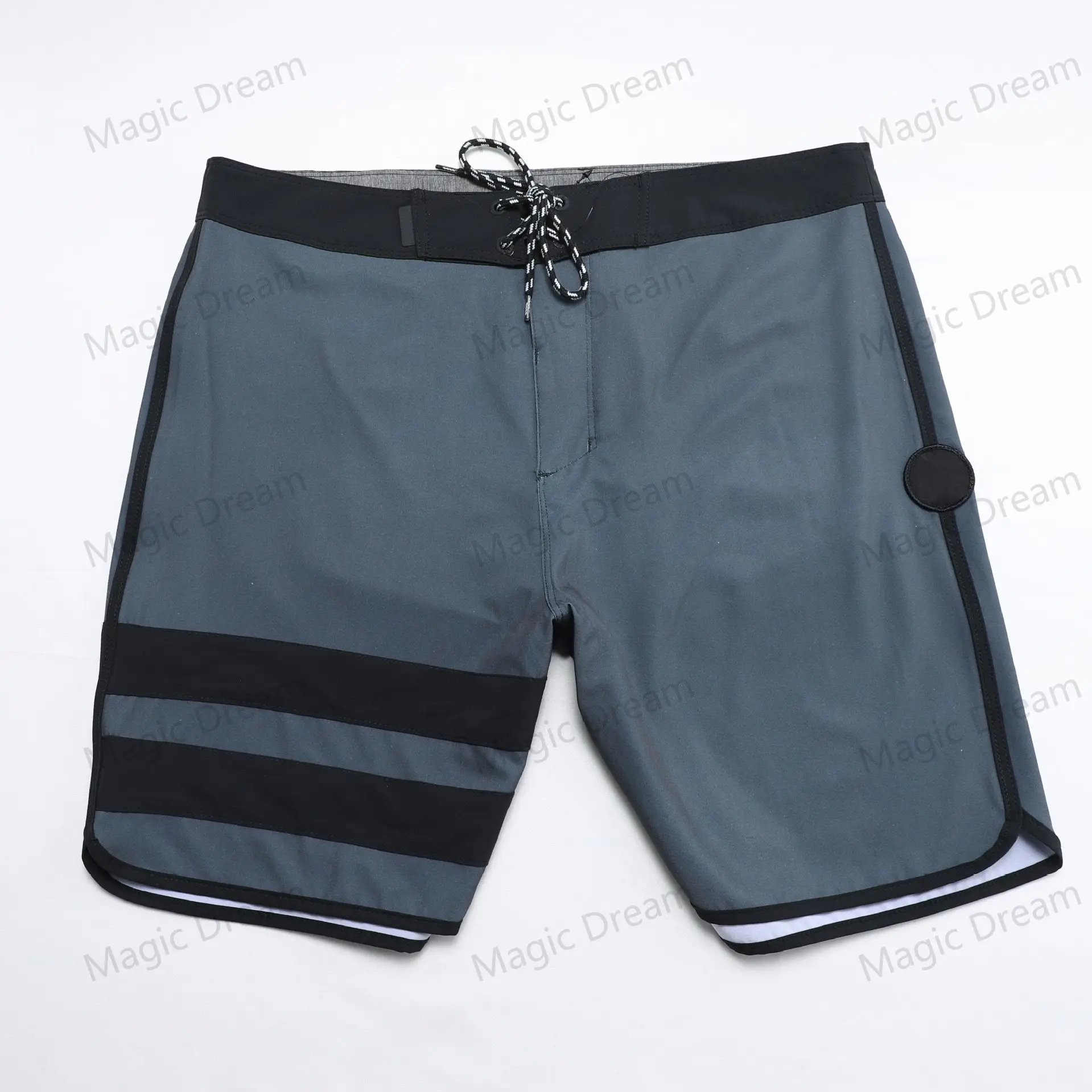 2023 Fashion Brand Blue Men Beach Shorts Bermuda Board Shorts Waterproof Quick Dry Casual Diving Surfwear Swimwear HUR0468 5