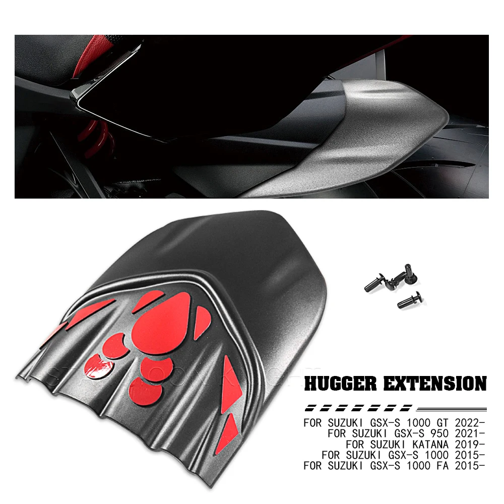 

For Suzuki GSX-S 1000 950 GSX-S1000 GSXS1000 GSXS950 GSX-S950 Katana Rear Fender Mudguard Extender ABS Mudflaps Extension