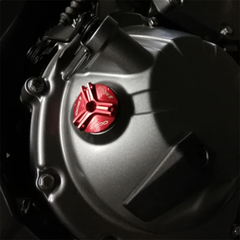 CNC 오일 필러 캡 플러그, 가와사키 Z800 Z650 Z900 Z1000 Z1000R Z1000SX Z900RS 2012-2024 M20 * 2.5 오토바이 액세서리